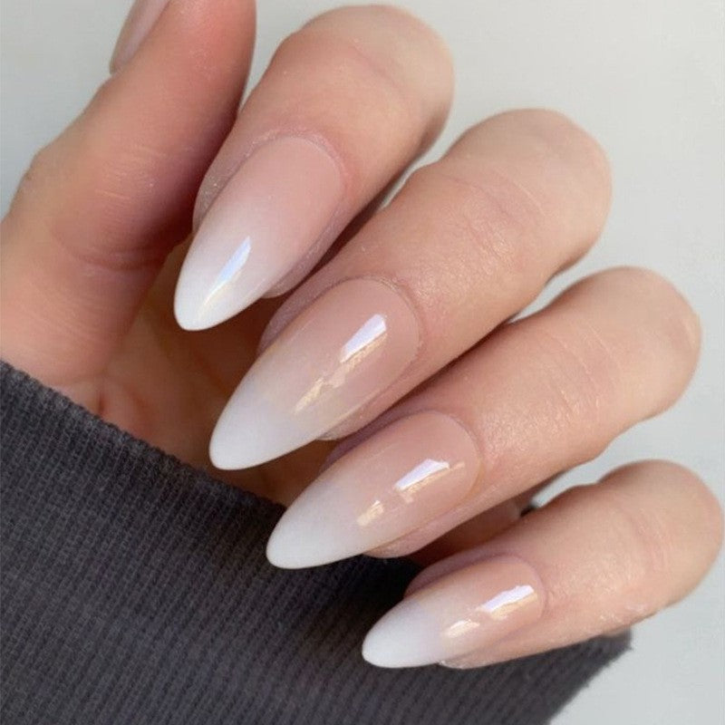 Natürliche Glossy Press-On Nail Tips Brehn