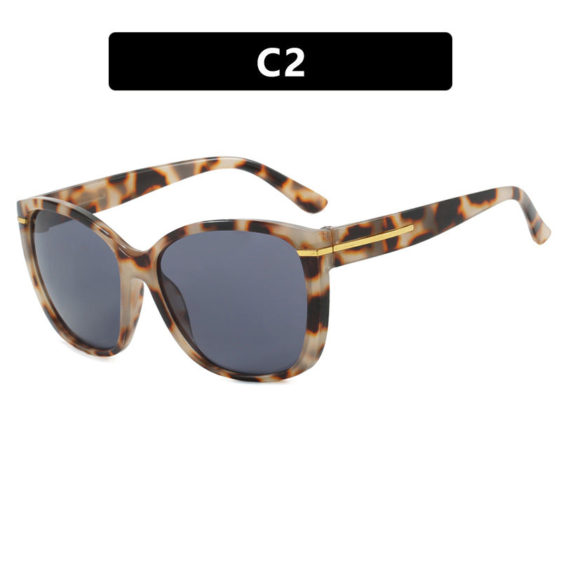 Damen oversized Sonnenbrille mit elegantem Kunststoffrahmen und schützendem UV-Filter Brehn