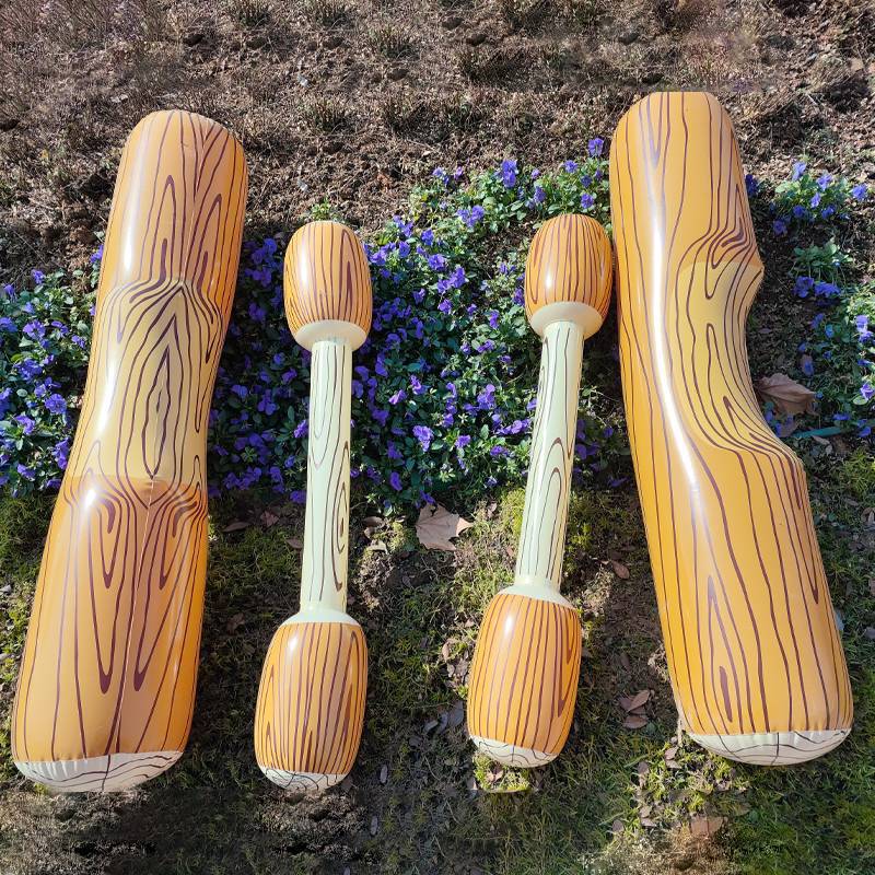 Unisex aufblasbare Holzstäbe Brehn