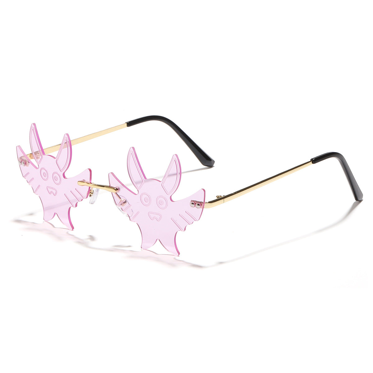 Damen ausgefallene Sonnenbrille mit tierischem Design Brehn
