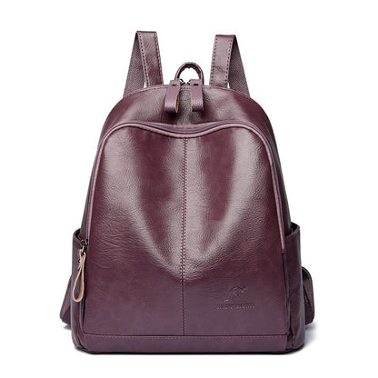 Damen Stilvolle Leder Rucksack Brehn