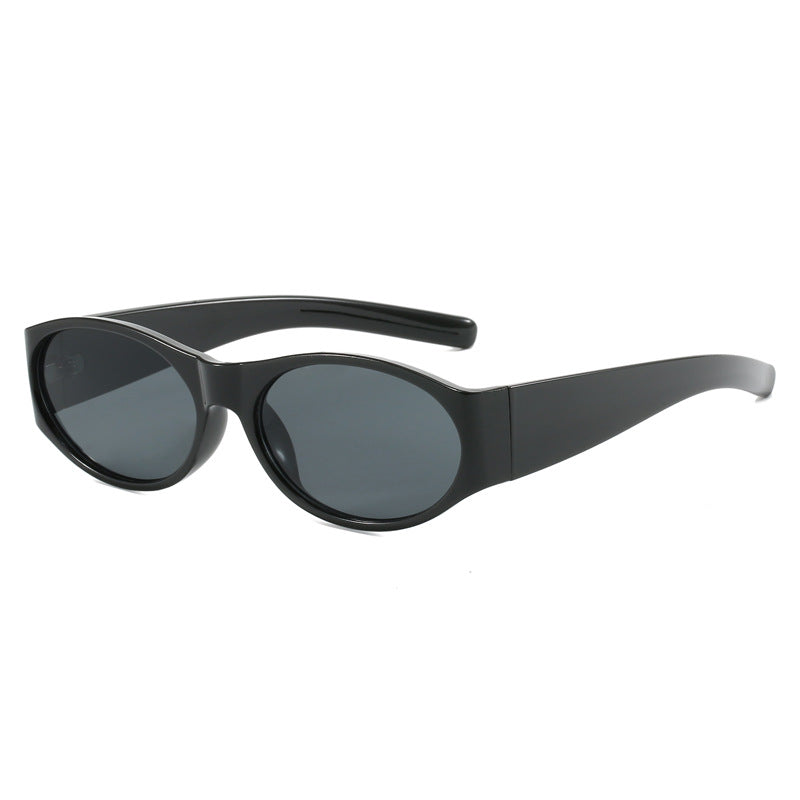 Damen modische Sonnenbrille mit elegantem, ovalem Design und UV-Schutz Brehn