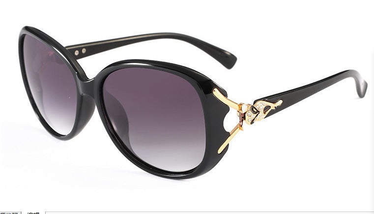 Elegante Übergroße Katzenaugen-Sonnenbrille Brehn