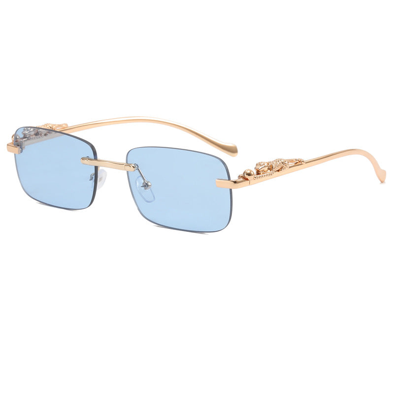 Damen Designer-Sonnenbrille mit feinem Metallrahmen und luxuriösen Details Brehn