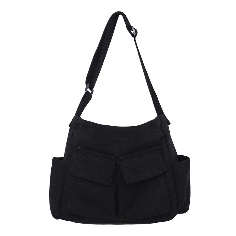 Multi-Taschen Freizeit Schultertasche Brehn