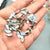 Glitzernde Acrylschmucksteine Brehn