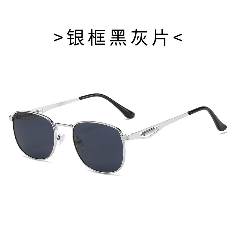 Damen Modische Pilotensonnenbrille mit hochwertigem Metallrahmen Brehn
