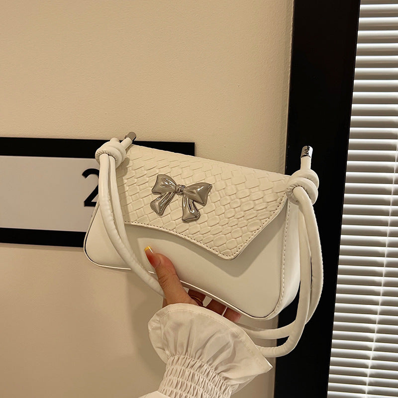 Chic Bow-Detail Handheld Clutch Bag Brehn