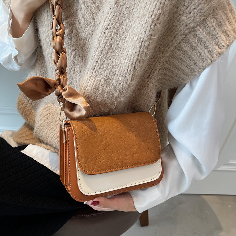 Chic Textured Mini Umhängetasche Brehn