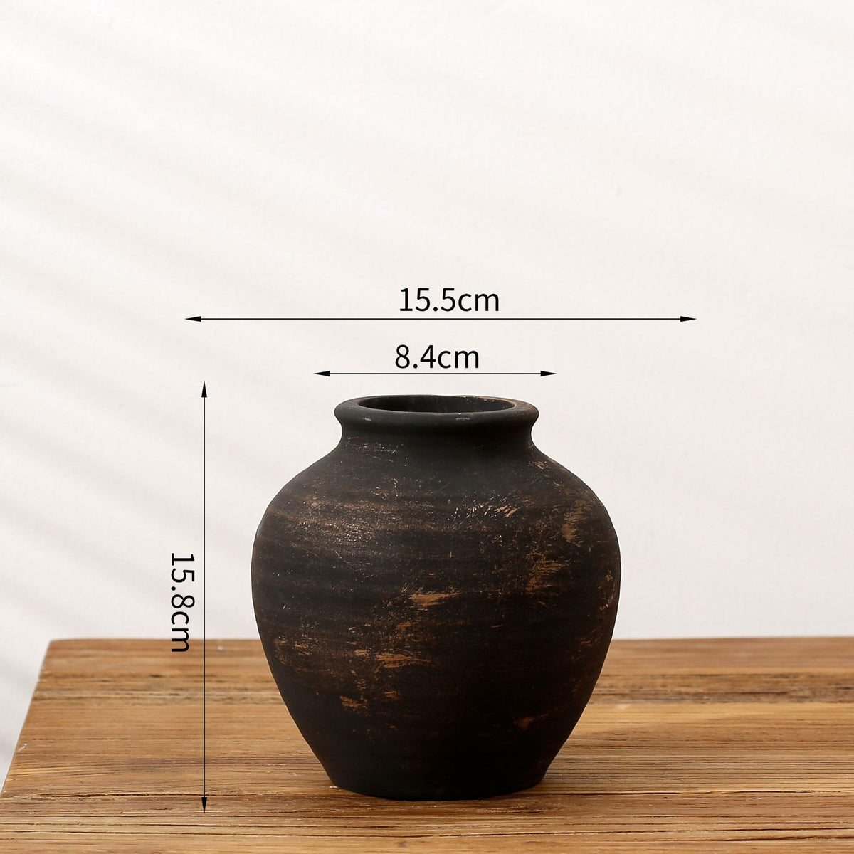 Handgefertigte Terrakotta Vase Brehn