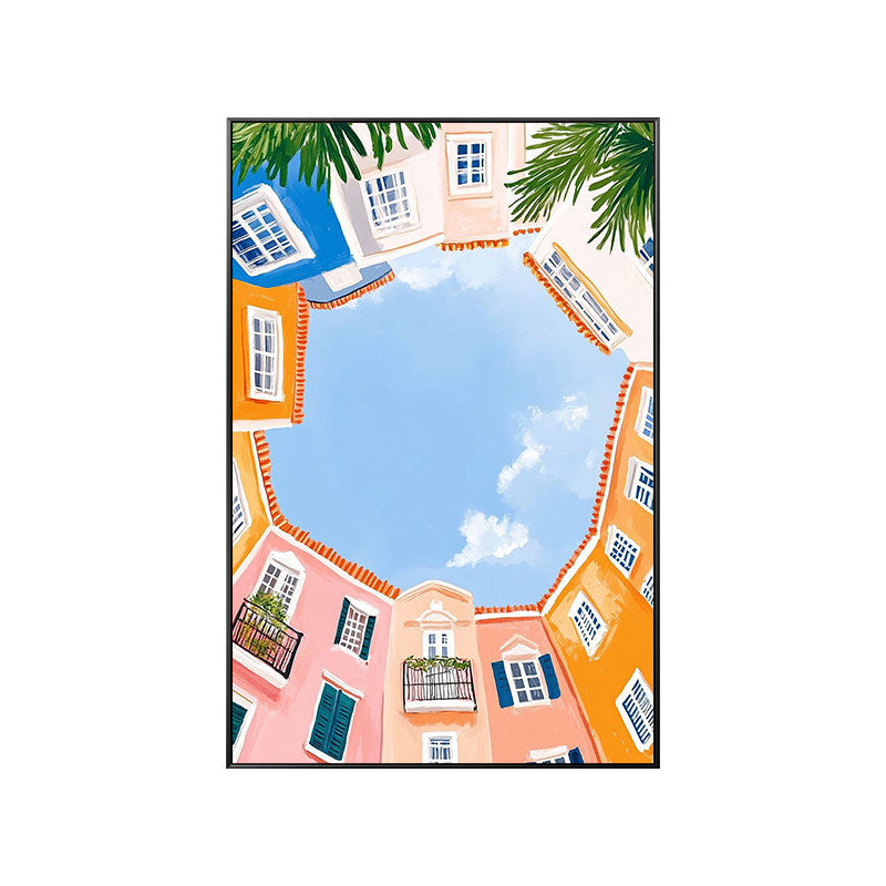 Küstenlandschaft Leinwand Wandkunst
