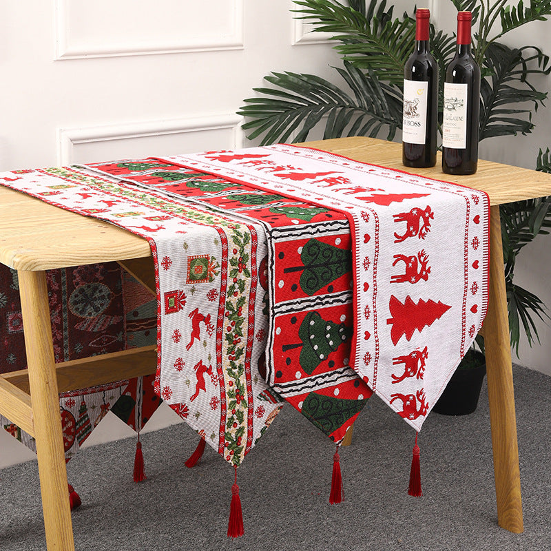 Weihnachts Tischläufer mit Rentier-Motiv Brehn