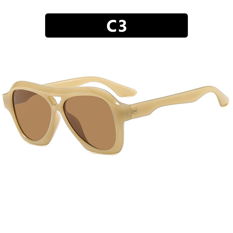 Damen modische Sonnenbrille mit einzigartigem Design und schützendem UV-Filter Brehn