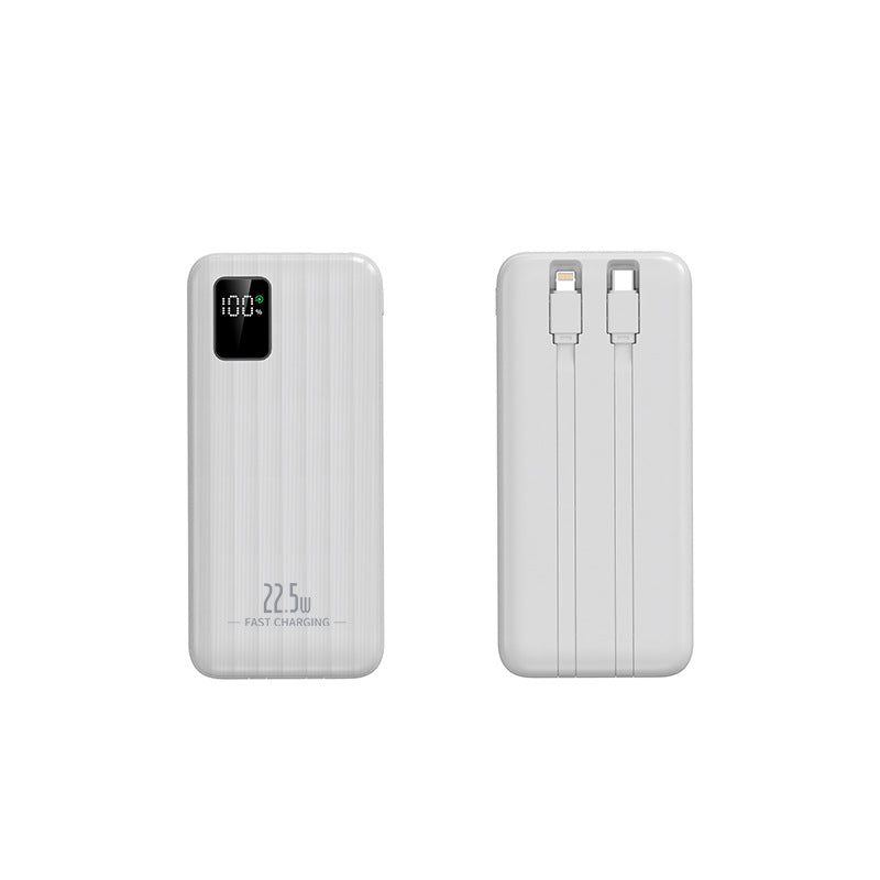 Tragbare Powerbank mit Schnellladefunktion und LED-Anzeige Brehn