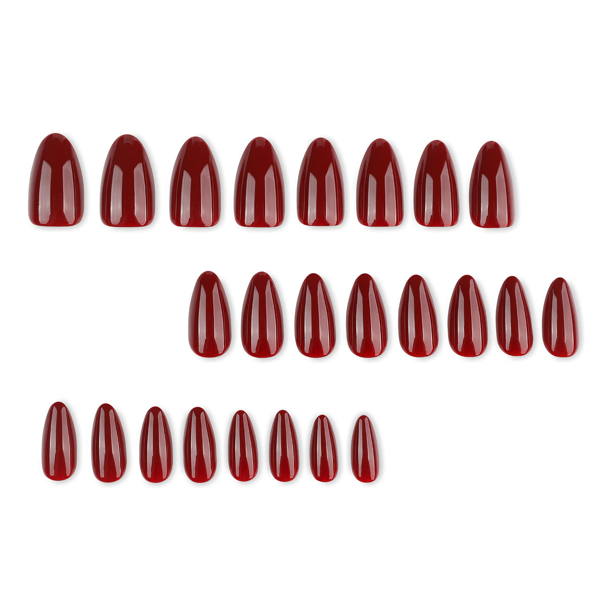 Glamouröse Stiletto-Nägel mit Hochglanz- und eleganten Designakzenten Brehn