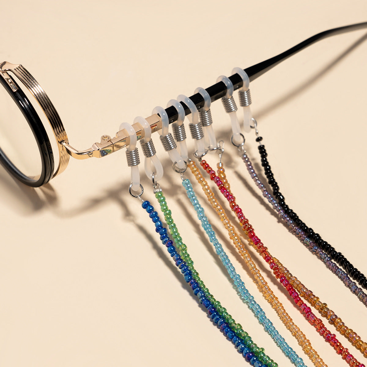 Künstlerische Perlen Brille Kette Brehn
