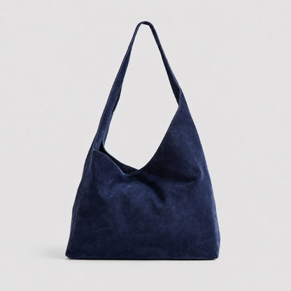 Weiche Wildleder Schlabber Schultertasche