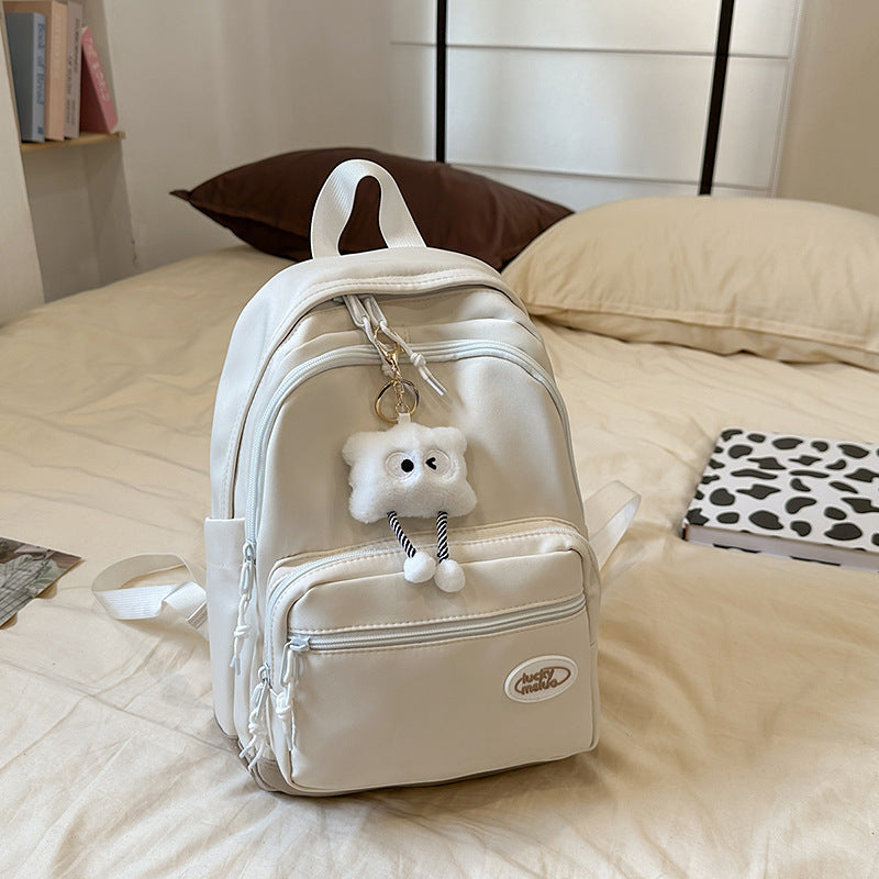 Niedlicher kompakter Mehrfachfächer-Schulrucksack
