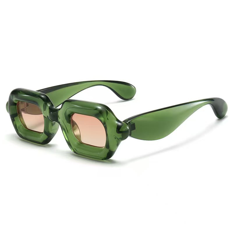 Damen modische Sonnenbrille im außergewöhnlichen Design Brehn