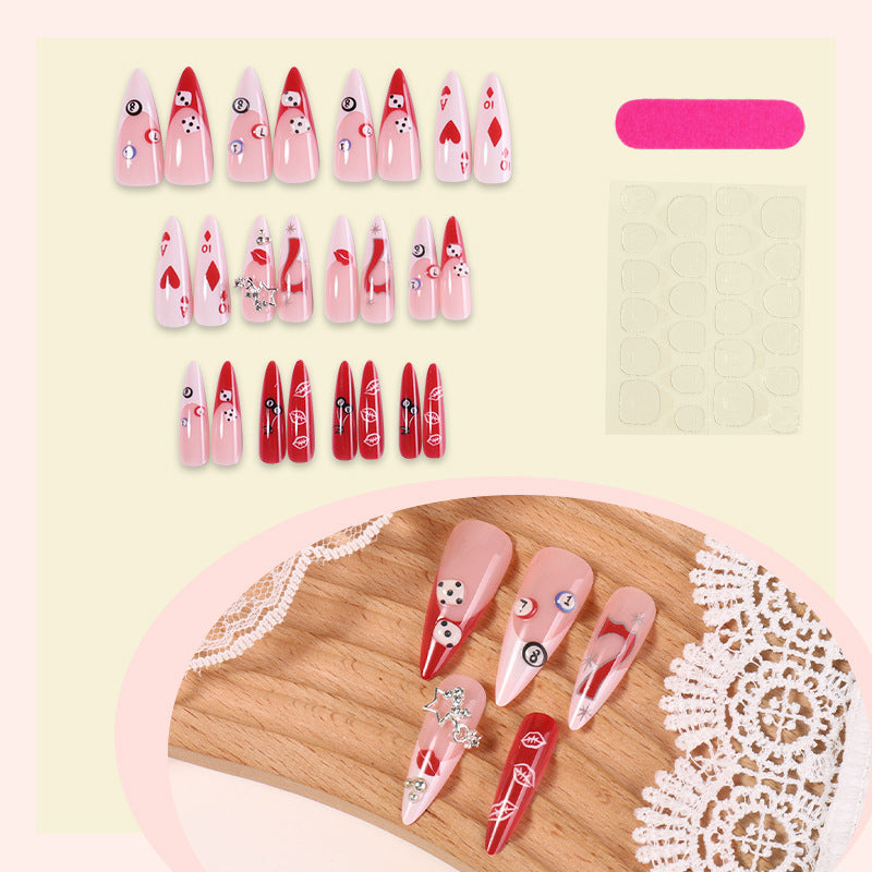 Verspieltes, Feiertags-Themen Press-On Nail Set Brehn