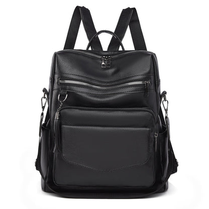 Vintage-inspirierter Leder-Rucksack Brehn