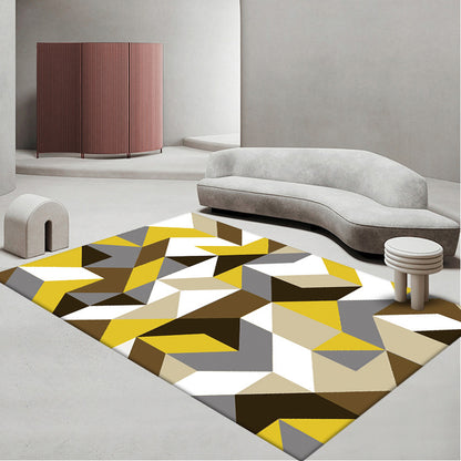 Zeitgenössischer geometrischer Teppich Brehn