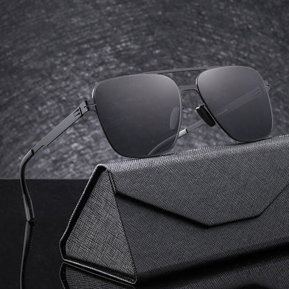 Premium Breite Rahmen Sonnenbrille Brehn