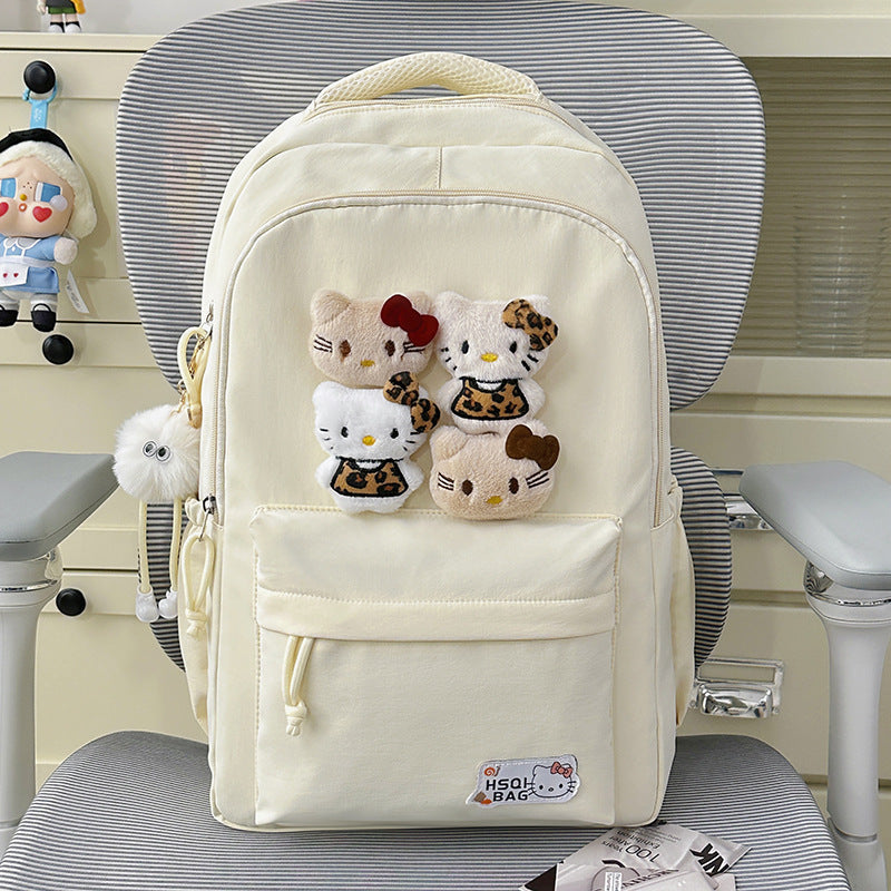 Süßer Plüsch-Charakter-Rucksack