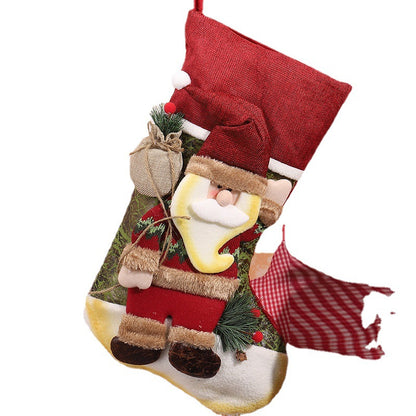 Niedlicher Weihnachtsstrumpf mit Rentierdesign Brehn