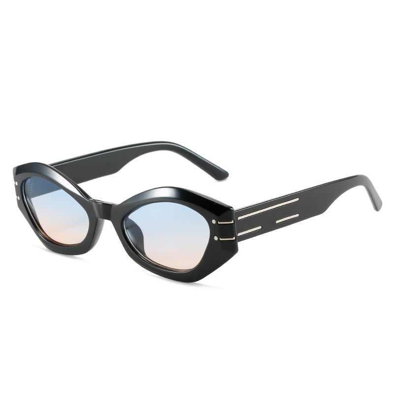 Damen stilvolle Designer-Sonnenbrille mit einzigartiger Rahmenkonstruktion Brehn