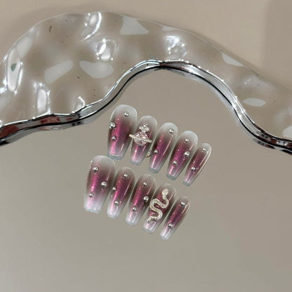 Glamouröse thematische dekorative Aufklebernägel