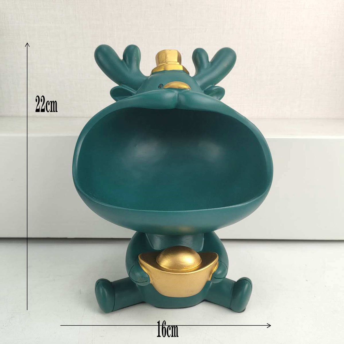 Verspielte Frosch Dekoration Brehn