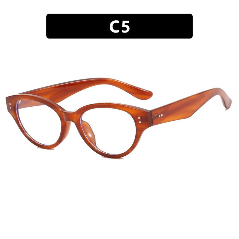 Damen modische Cat-Eye Brille mit elegantem Kunststoffrahmen Brehn