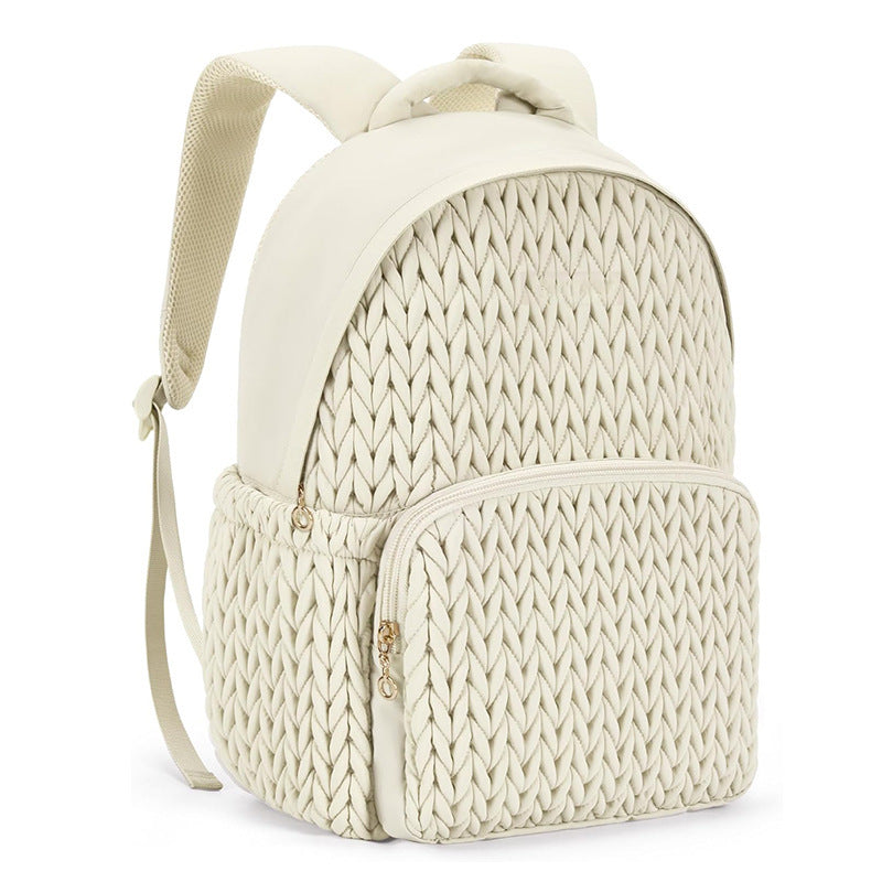 Modischer Rucksack mit Geflochtener Struktur Brehn