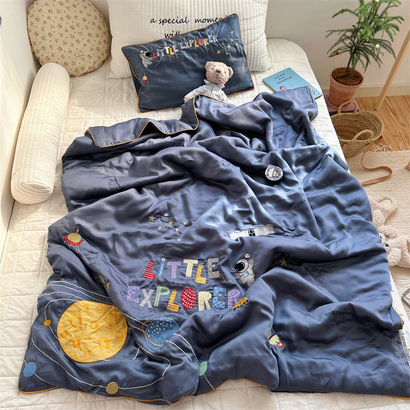 Unisex Kuscheldecke mit abnehmbaren und waschbaren Bezug Brehn