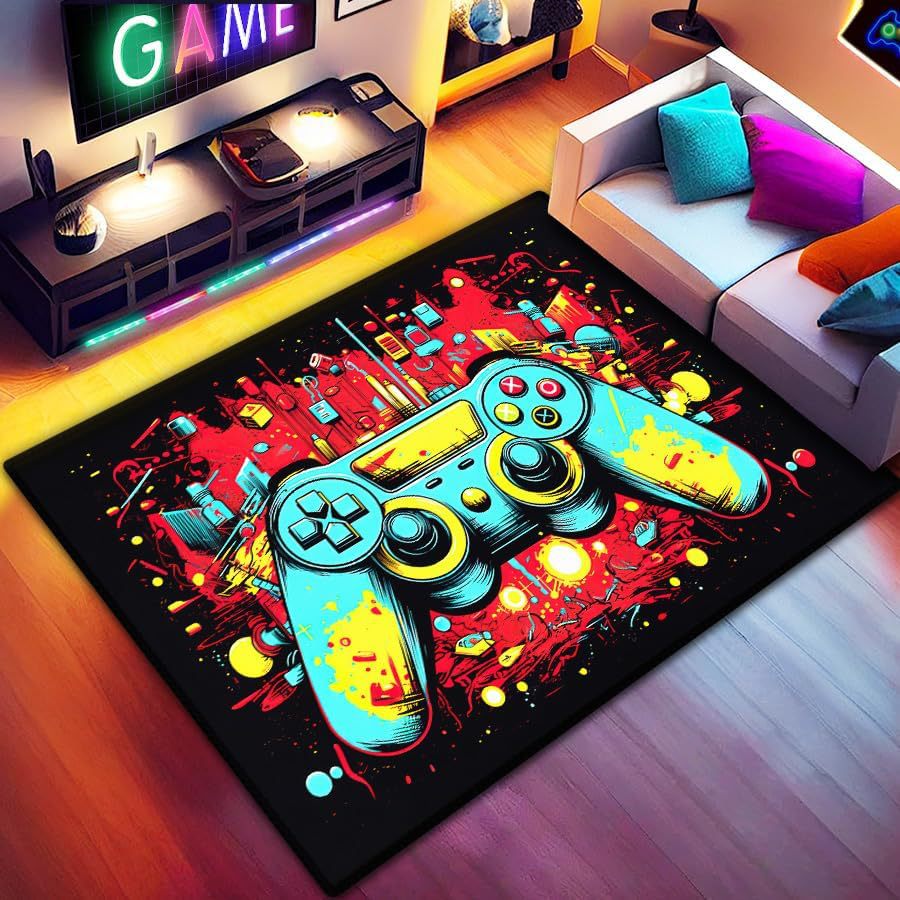 Gaming-Controller-Themenbereichsteppich Brehn