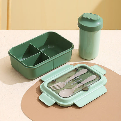 Luftdichte Bento-Lunchbox mit herausnehmbarem Trenner