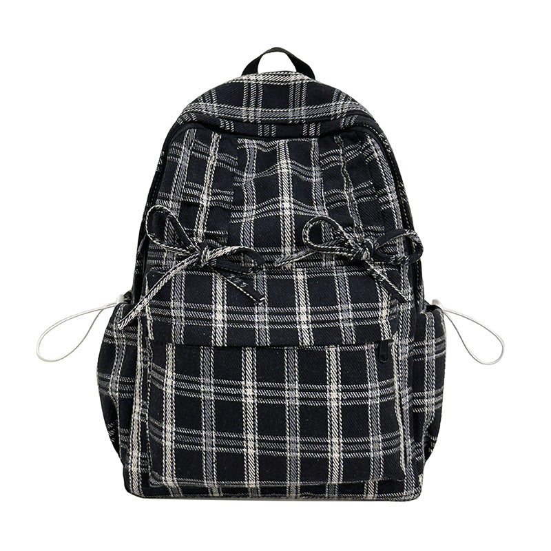Gepunkteter Casual Kordelzug-Rucksack Brehn