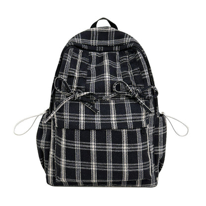 Gepunkteter Casual Kordelzug-Rucksack Brehn