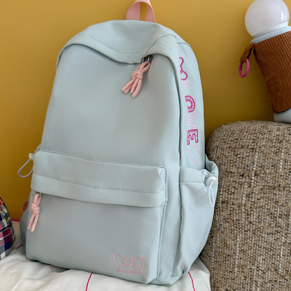 Verspielter grafisch verzierter Rucksack Brehn