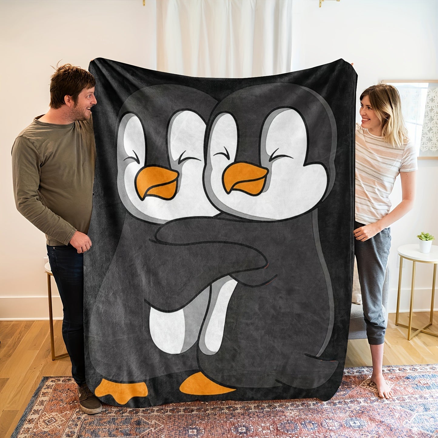 Weiche Cartoon-Dackel-Themen-Fleece-Decke