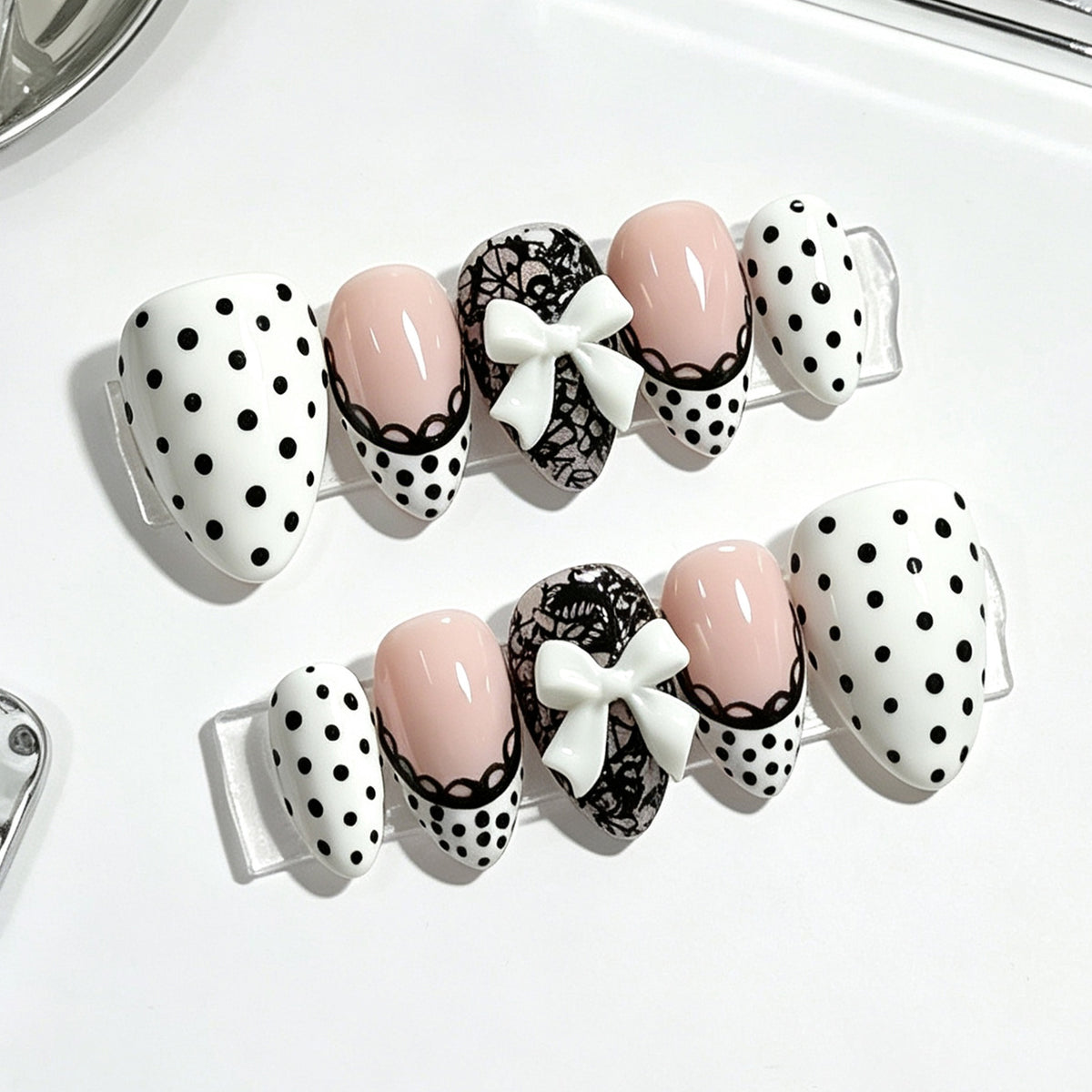 Elegante Press-On Nagelkunst Kollektion
