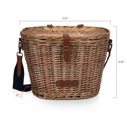 Damen Picknickkorb mit isolierter Kühlfunktion und hochwertigem Webdesign Brehn