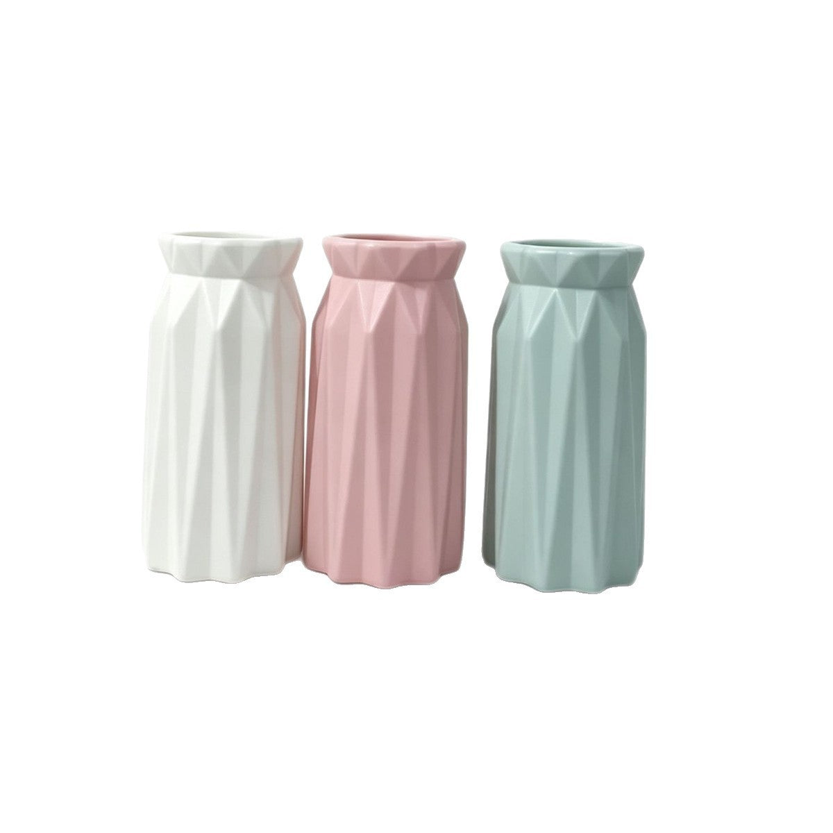 Elegante geometrische Vase Brehn