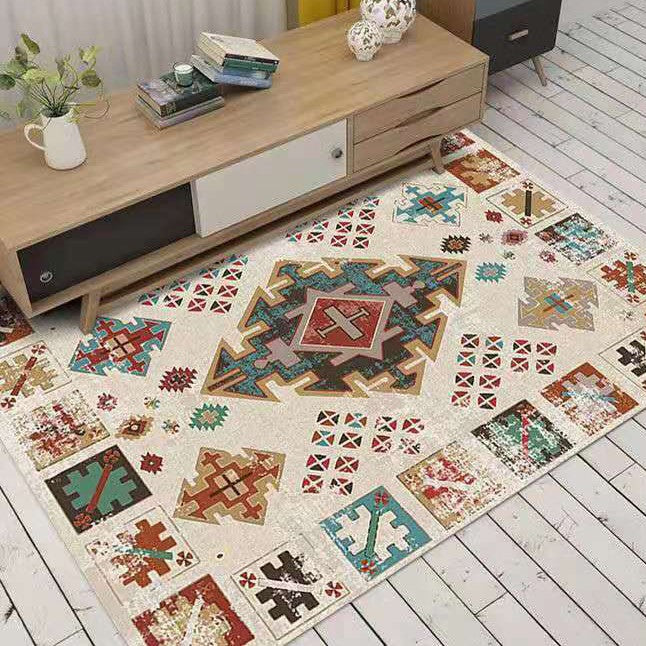 Dekorativer Patchwork-Teppich Brehn