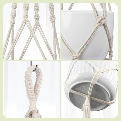 Makramee Pflanzen Hängender Halter