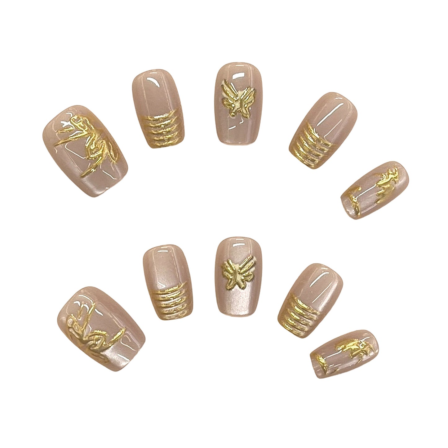 Dekorative Nagelkunst Brehn