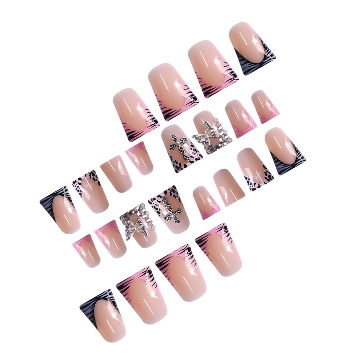 Glamouröse Designer-Nagel-Wraps Brehn