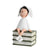 Verspielte Keramikhängefigur