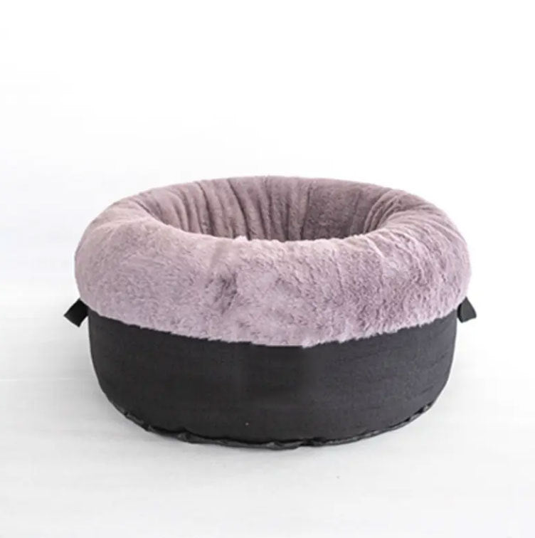 Plüsch runder Hundebett